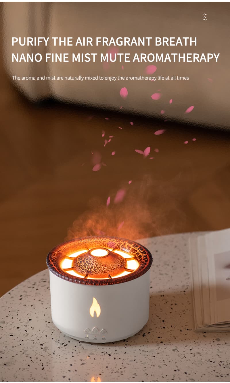 Volcano Air Humidifier Flame